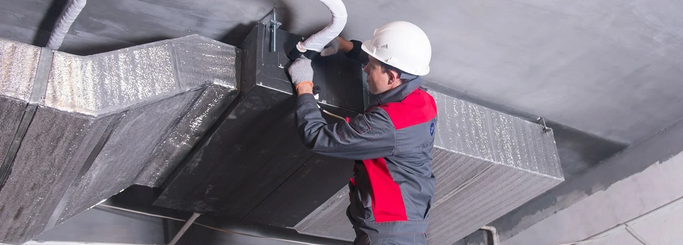 Монтаж канального кондиционера