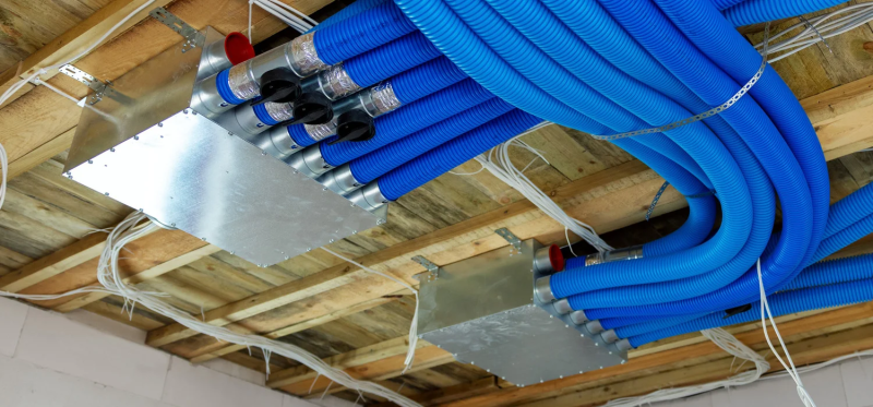 Монтаж вентиляции в доме