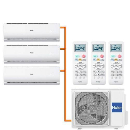 Haier 3U55S2SR3FA/AS07TS4HRA-M*3шт / Кондиционеры