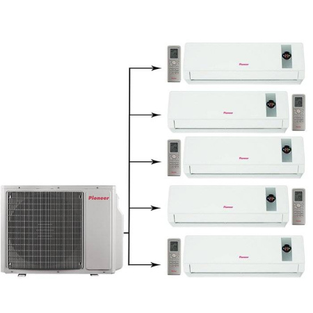 Pioneer 5MSHD42A/KRMS07A*5шт / Кондиционеры