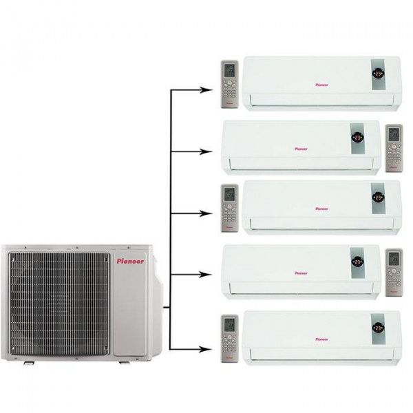 Pioneer 5MSHD42A/KRMS07A*5шт / Кондиционеры