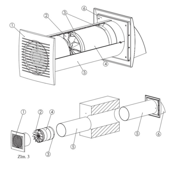 Europlast EER100S / Вентиляция
