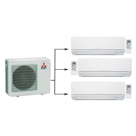Mitsubishi Electric MXZ-3HJ50VA-ER/MSZ-HJ25VA ER*3шт / Кондиционеры
