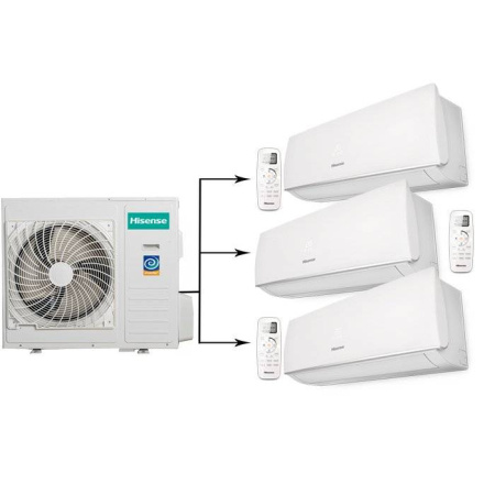 Hisense AMW3-24U4SZD/AMS-09UR4SVEDB65*3шт / Кондиционеры