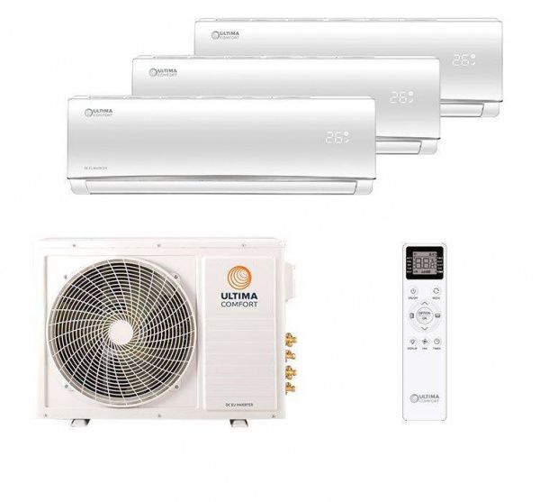 Ultima Comfort UC-3FMA24/UC-ECM09PN*3шт
