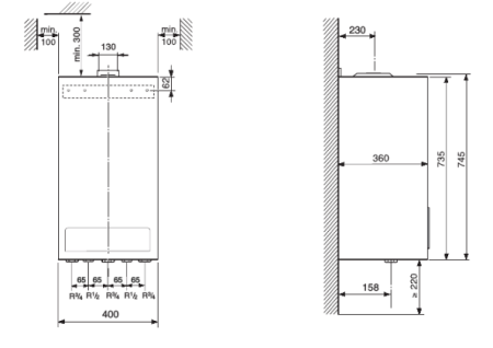 Buderus Logamax U044-24K
