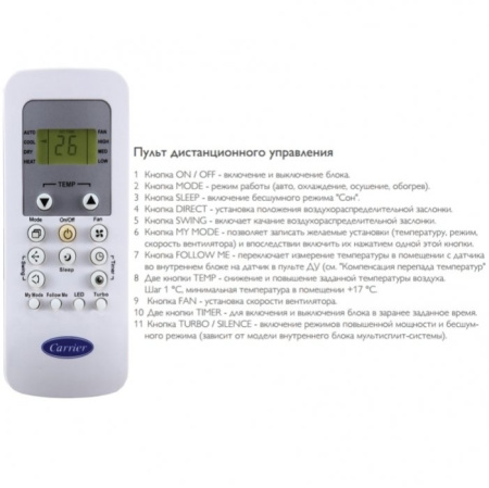Carrier 42QTD024NS/38QUS024NS / Кондиционеры