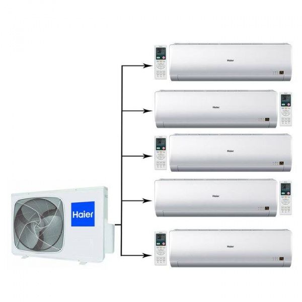Haier 5U45LS1ERA/AS09BS4HRA*5шт / Кондиционеры