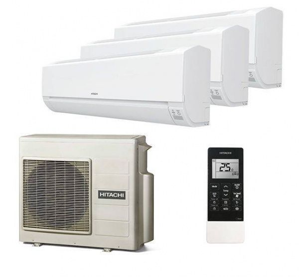Hitachi RAM-53NE3F/RAK-25REF/RAK-18REF*2
