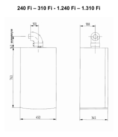 Baxi LUNA 3 Comfort 310 Fi