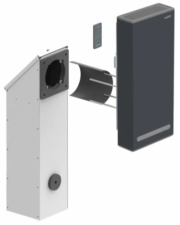 Vakio WINDOW SMART Серый космос / Вентиляция