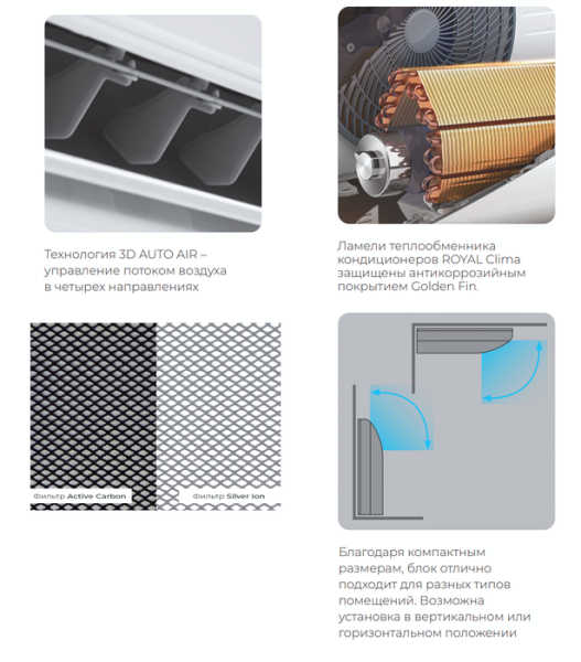 Royal Clima ES-F 24HRN/ES-E 24HN / Кондиционеры